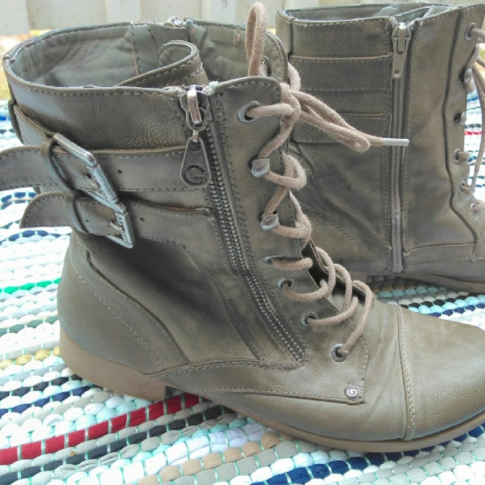G by Guess Moto/Combat Boot
